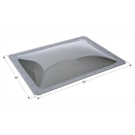Bri-Rus Spec SL2230S 22 x 30 In. Skylight- Smoke B1G-SL2230S