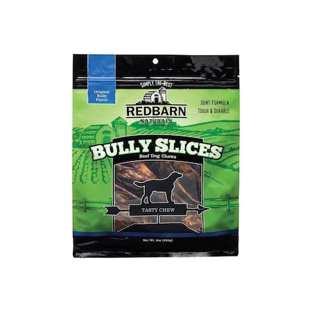 Redbarn Rawhide Chips Bully Slices All Size Dogs All Ages Beef Bully 3in L 255001