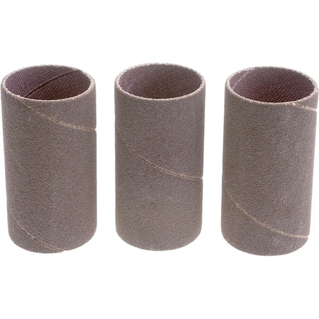Woodstock 1" Dia. x 2" A/O Hard Sanding Sleeve, 120 Grit, 3PK D1453