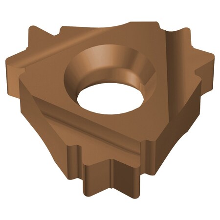 Vardex Thread Turning Laydown V6 Inserts IC 3/8 in EX RH 20 TPI UN VRX Grade 034-00054