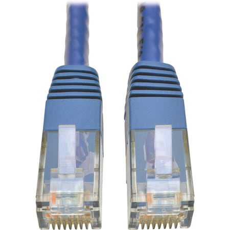 Eaton Tripp Lite Series Cat6 Gigabit Molded UTP Ethernet Cable RJ45 M/M, PoE, Blue, 10 ft. 3.05 m N200-010-BL
