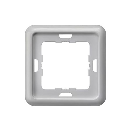 Siemens DELTA profil, silver frame 1-fold, 80x 80 mm 5TG1771
