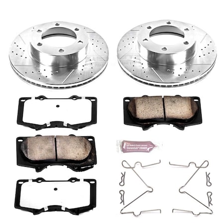 Powerstop FRONT TRUCK AND TOW BRAKE KIT K2324-36
