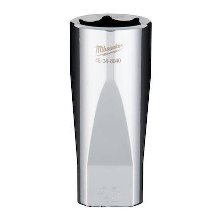 Milwaukee Tool Deep Socket 20mm, 45-34-8040 45-34-8040