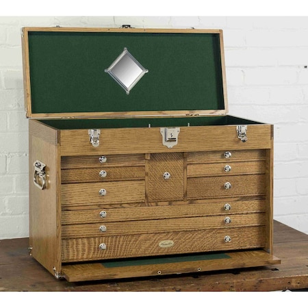 Gerstner Golden Oak 10-Drawer Journeyman Chest 2610-GO