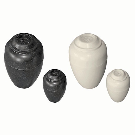 Jorgensen Laboratories Jorvet Urnee Cremation Urn, Black, Small, Animals Less than 15lbs J0310SQ