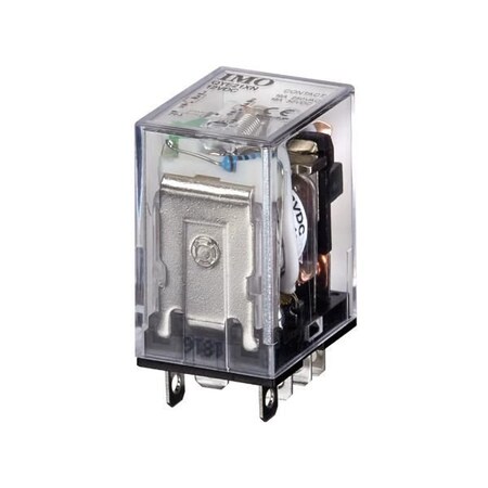 Imo Automation General Purpose Power Relay 2PCO, 10A, 12VDC, up to 1.1W QYE21XXF12DC