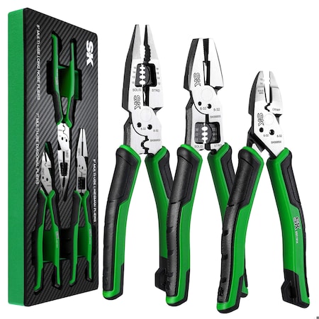 Sk 3PC Plier Set SK01326