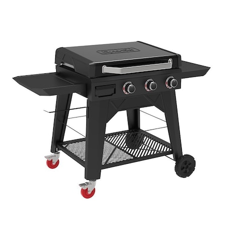 Dyna-Glo Open Cart Griddle with Lid, 3-Burner DGL600TTP