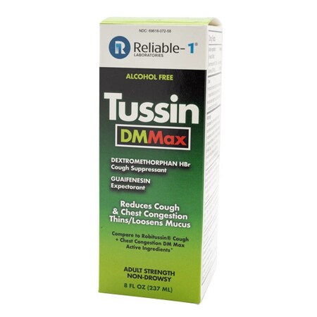 Reliable-1 Laboratories Tussin DM Max, 8oz 69618007258