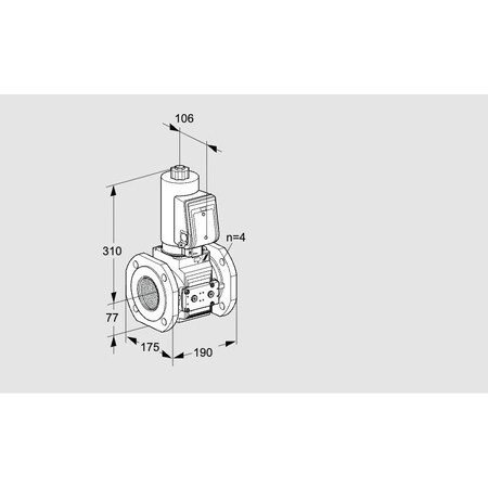 Honeywell Kromschroder VAS6T65A05NKSRE/PP/PP KS88206808