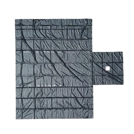 Mytee Products Superlight 14oz Lumber Tarp 20x27 6ft Drop - Black SLLT6FT