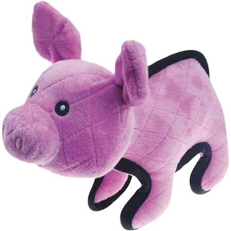 Boss Pet Pet Park Blvd Tuffimals Large Pig Dog Toy US2021 18 22