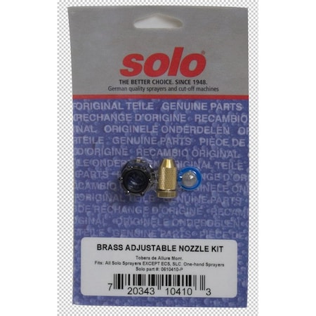 Solo Nozzle Nozzle Kit 0610410-P