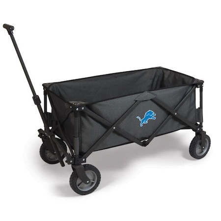 Picnic Time Family Of Brands NFL Detroit Lions - Adventure Wagon Portable Utility Wagon 739-00-679-114-2