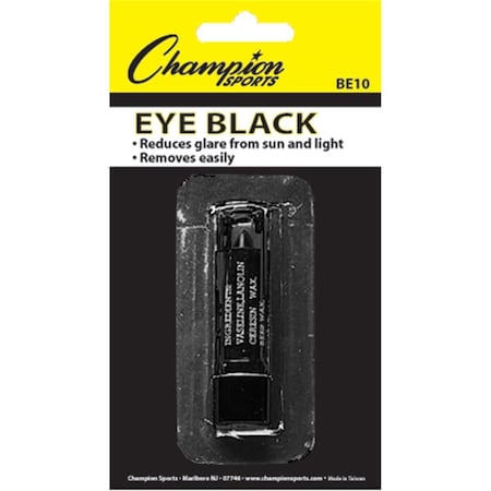 Champion Sports No Glare Eye Black BE10
