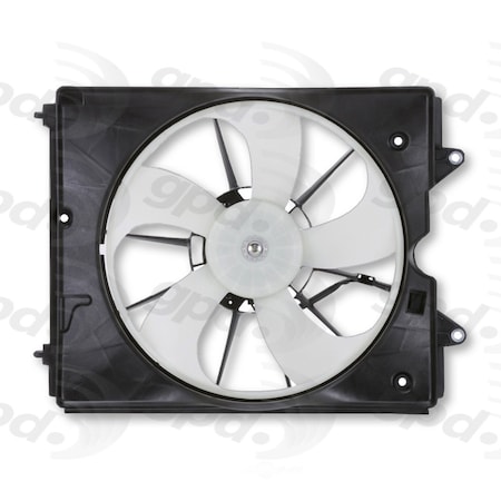 Global Parts Distributors Electric Cooling Fan Assembly 2811695