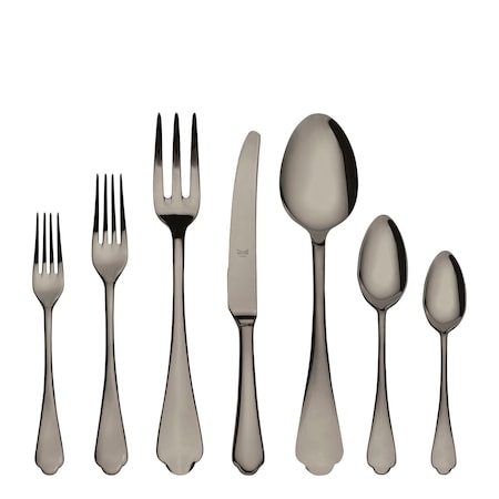 Mepra Dolce Vita Flatware Set - 32 Pieces - Black Gold 106422032ON