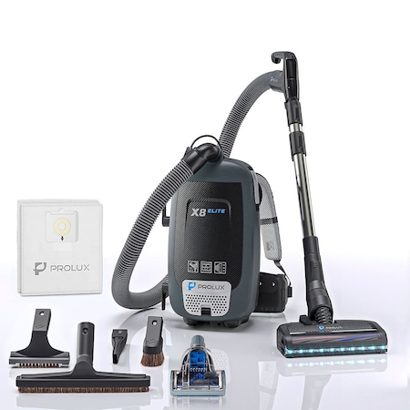 Prolux X8 Elite Backpack Vacuum Canister w/ Electric Powerhead Kit x8elite
