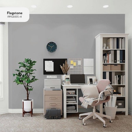 Glidden Spred Interior Paint + Primer Eggshell Wht Pastel Base Gallon GLSIN50B1/01