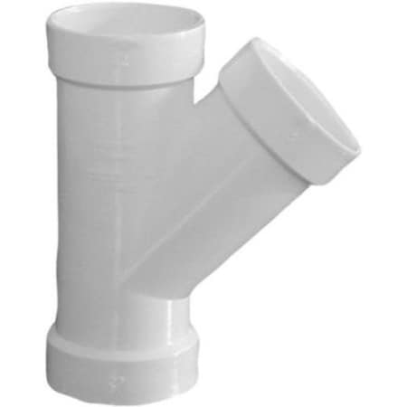 Charlotte Pipe And Foundry PVC 006011000HA 2 X1-1/2 REDUCING WYE PVC DWV PVC 00601  1000HA