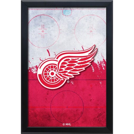 Holland Bar Stool Co Detroit Red Wings 15.75 in. x 23.5 in. LED Snap Frame Lightbox by Company LBSnap