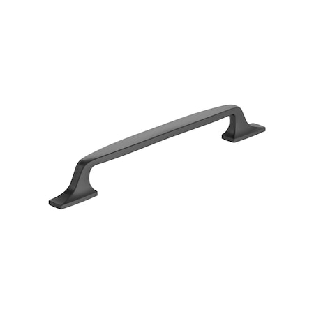 Amerock Highland Ridge 7-9/16 inch 192mm Center-to-Center Black Bronze Cabinet Pull BP55327BBR