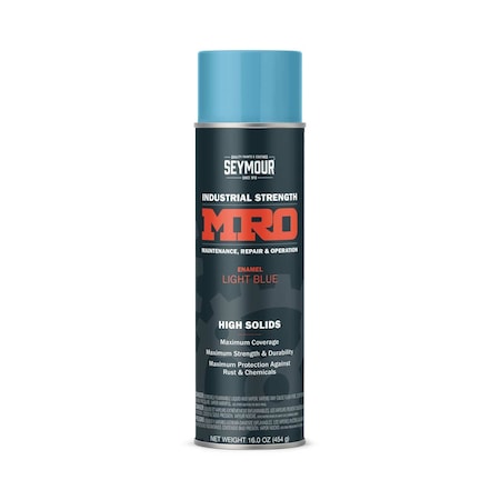 Seymour Of Sycamore MRO Industrial Spray Paint, Light Blue 620-1425
