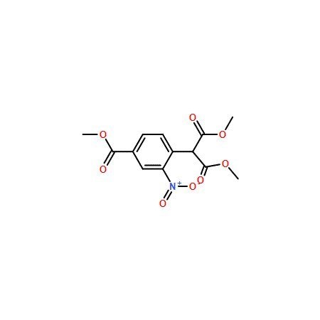 Ak Scientific 1, 3-Dimethyl 2-[4-(methoxycarbonyl)-2-nitrophenyl]propanedioate (25g), CAS 1160293-27-5 Z7751-25g