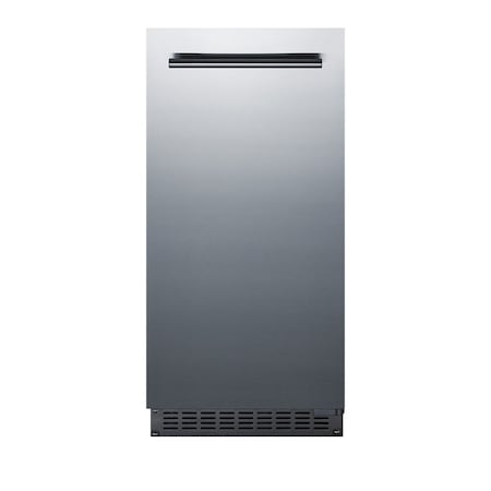 Summit 62 lb. Clear Outdoor/Indoor Icemaker BIM68OSGDR