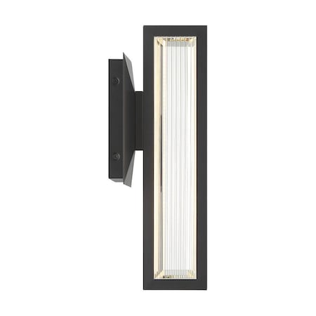 Euf Aelin, Outdoor, 14", Matte Black, Clear Crystal 49178-012