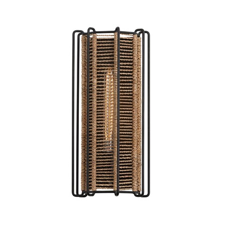Troy Lighting Ramon 1 Light Wall Sconce 7 In. Textured Black B9817-TBK