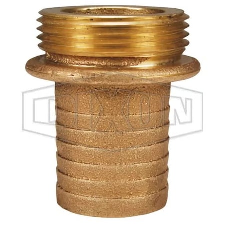 Dixon King Short Shank Suction Coupling, 2-1/2 in Nominal, Male NST NH End Style, Domestic BS301