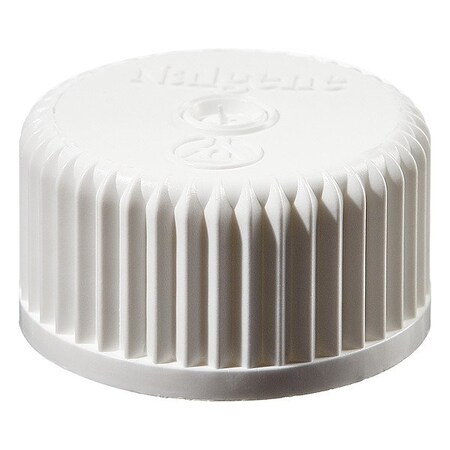 Nalgene Closure, White, 27 mm Dia, PK1000 362150-1240