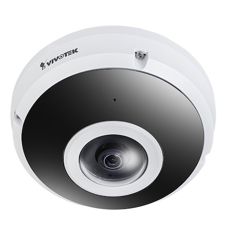 Vivotek 12MP 20M IR H.265 Outdoor WDR Pro 360 Deg Panoramic Dome FE9391-EHV-V2(IO Cable)