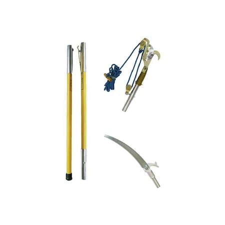 Jameson JE Kit: Pruner, Pole Saw, Poles JE-6PKG-7