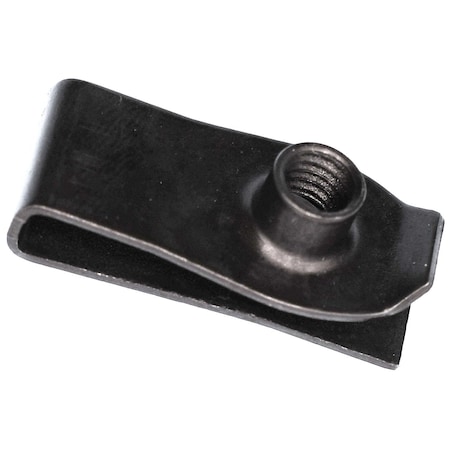Auveco Extruded U-Nut M6-1.0 Screw Size Phosphate, 25PK 12575
