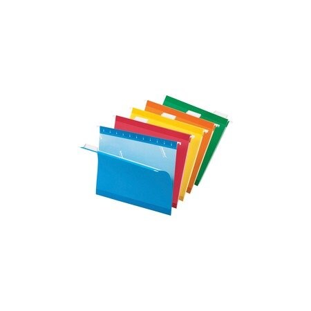Pendaflex FOLDER, HANGING, LTR, 1/5, AST, 25PK 415215ASST