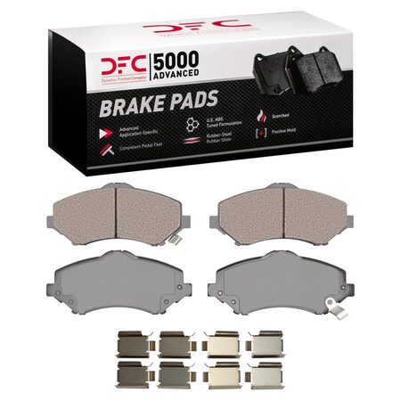 Dfc 5000 Advanced Disc Brake Pad Set,  1552-1273-01