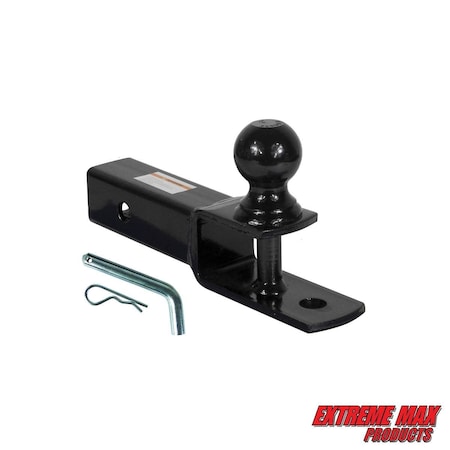 Extreme Max 5001.1383 3-in-1 ATV Ball Mount with 2" Ball - 2" Shank 5001.1383