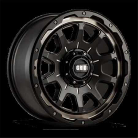Hard Top E29237T8 20 x 9 GD15 0 mm Offset 6 x 135 Dark Tint with Matte Black Lip Wheel HA1590954