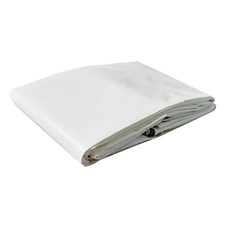 Tarps Now Tarps, 30 ft x 50 ft, 6 Mil, White, Polyethylene CSP6W-3050