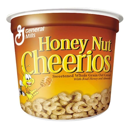 Advantus Gmills, HONEY NUT CHEERIOS CEREAL, SINGLE-SERVE 1.8 OZ CUP, 6PK SN13898