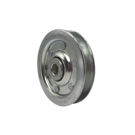 Frantz Sheave Wheel, Zinc, Oiled, 3/8 In Round 2106226023