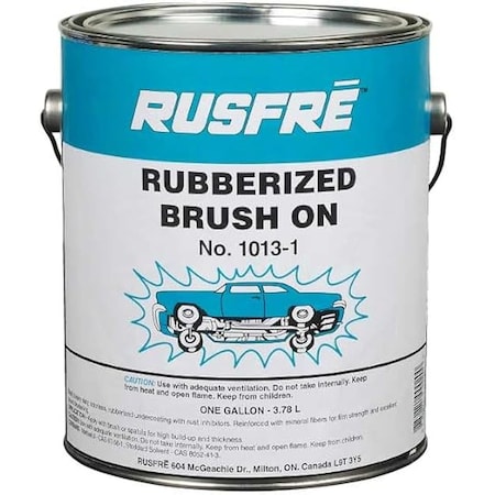 Rusfre 3B Products 020F-25 Undercoating, 2.5 gal Drum, Black, 343.9 g/L VOC, Liquid, Rubberized (Y/N): No 1020F-25