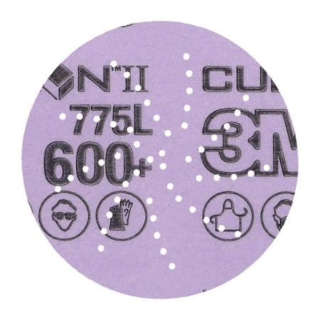 3M Cubitron Abrasive Disc, 600 Grit 7100383568