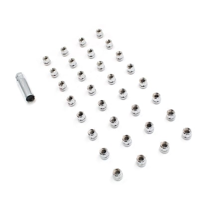 Coyote Wheel Accessories WHEEL INSTALLATION KIT 8 Lug Kit 14 Millimeter x 15 Thread Size 60 Degree Conical Spline Drive 60K848