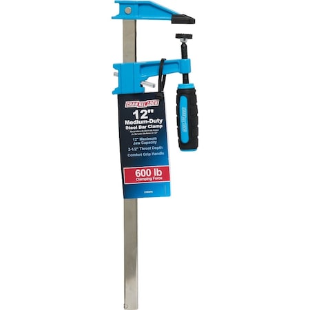 Channellock 12'' Medium-Duty Steel Bar Clamp 319670