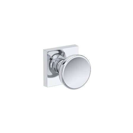 Baldwin Residential Door Knobs Half Dummy Reversible Bright Chrome HDSOLCSR260
