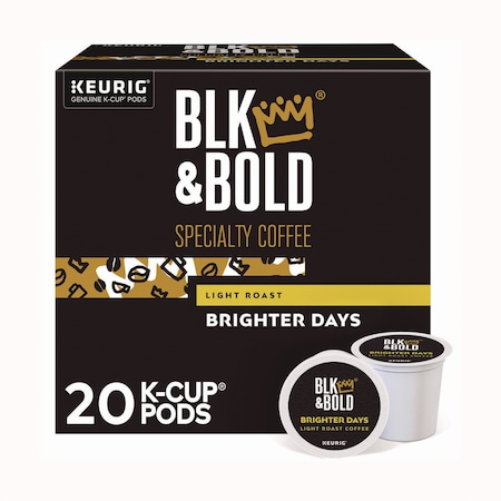 Blk & Bold Brighter Days Coffee K-Cups, 20PK 5000372406